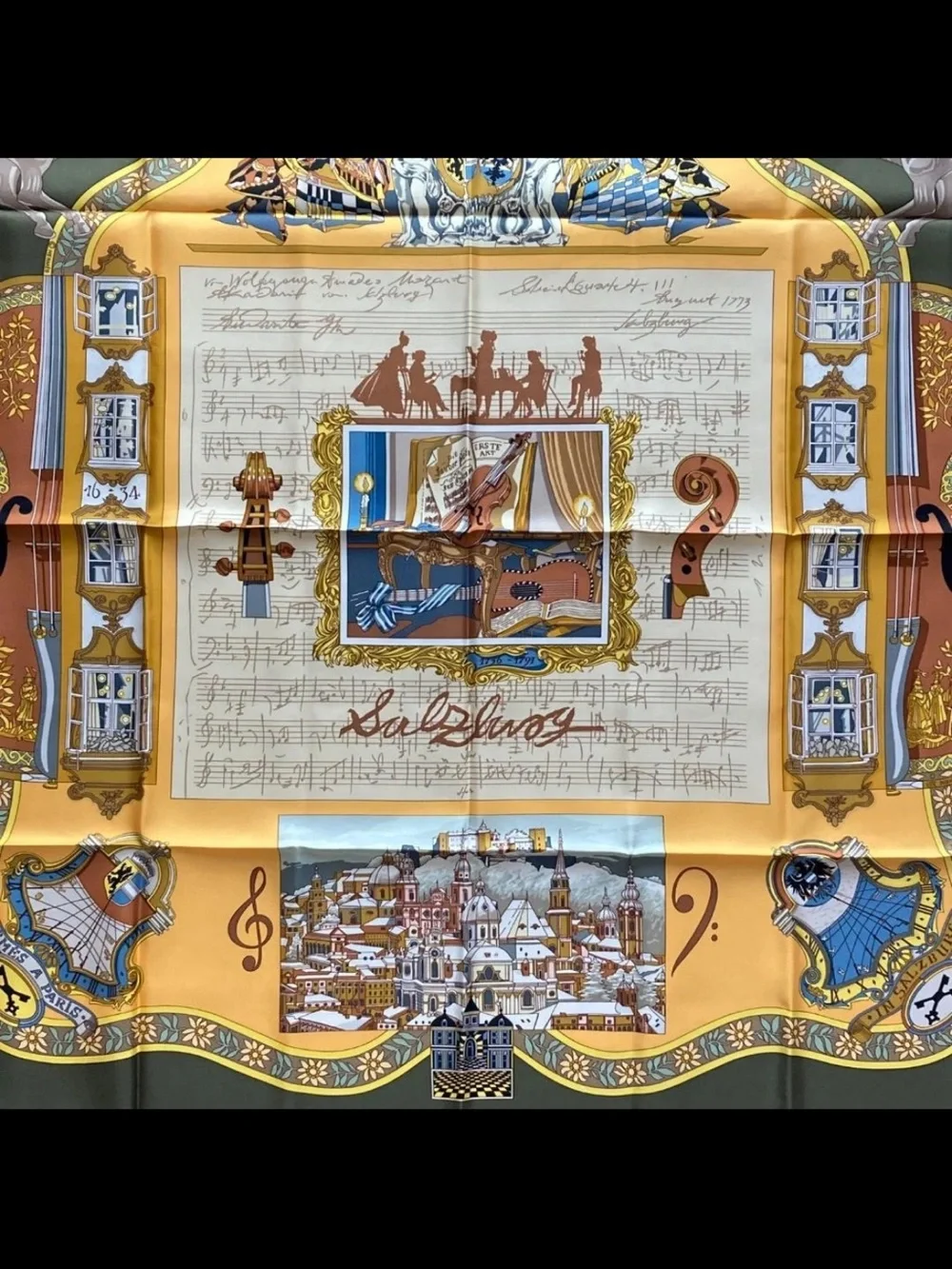 Hermes luxurious silk